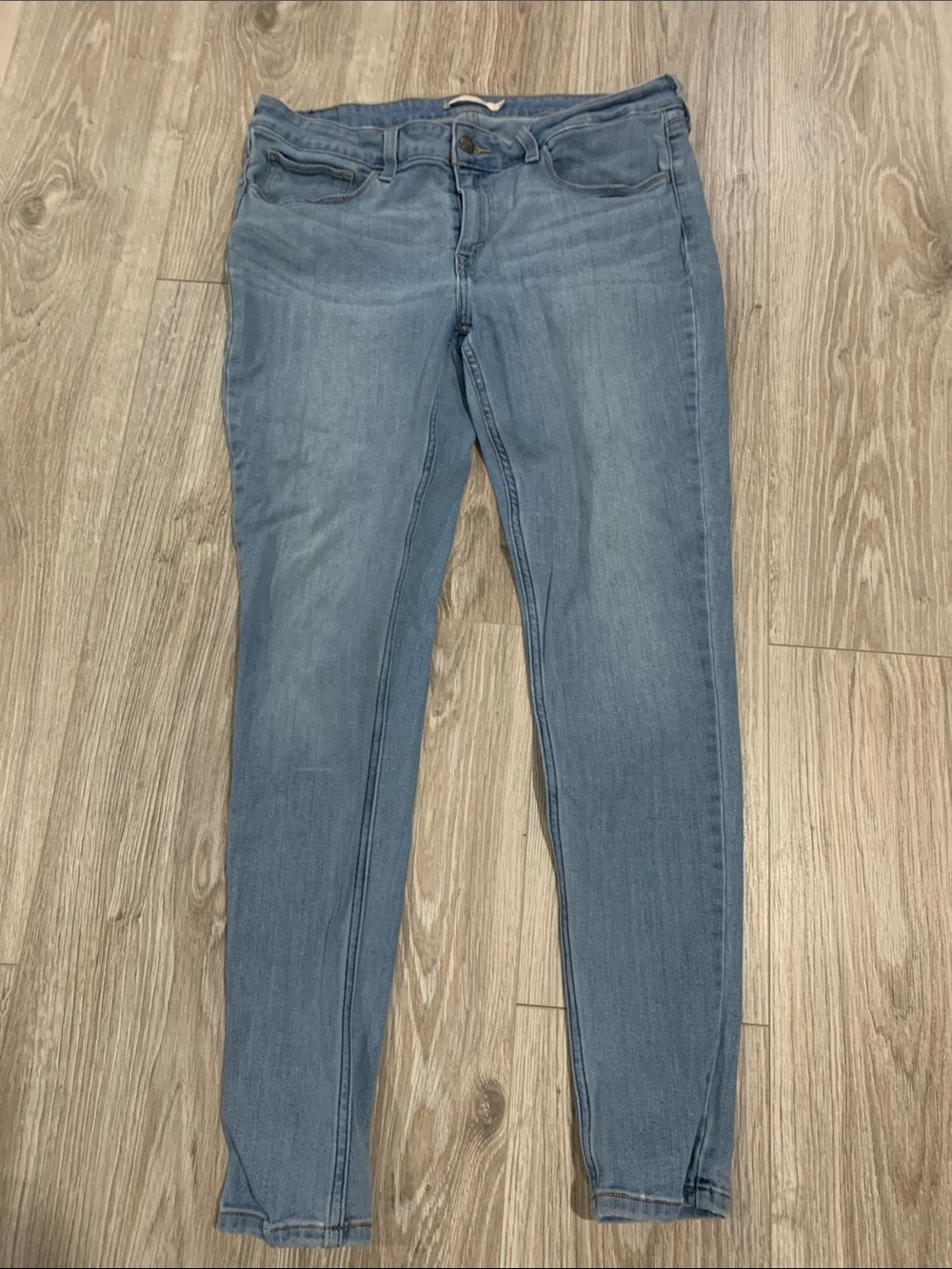 Levi's Light Blue Skinny Jeans - Stretch Slim Fit